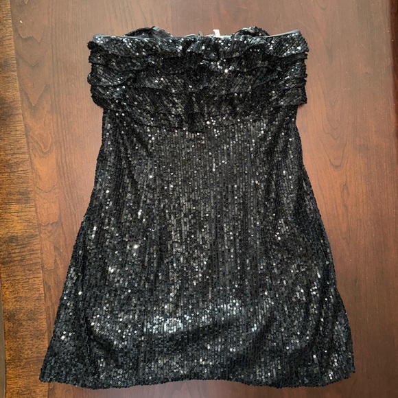 Free people strapless sequin dress - Picture 3 of 7